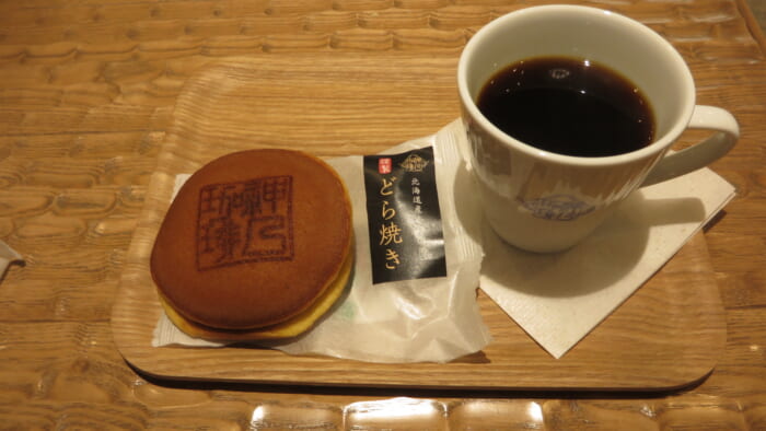 神乃珈琲　どら焼き、陽煎