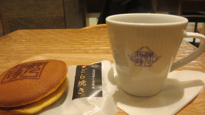 神乃珈琲　どら焼き、陽煎