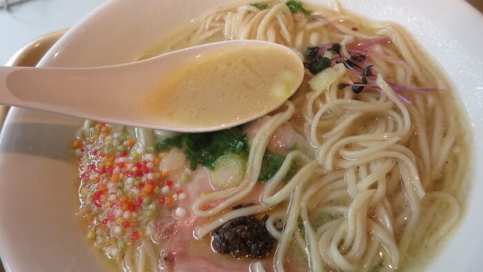 POPUPラーメン　中華蕎麦 三藤 トリュフ＆ボルチーニクリーム