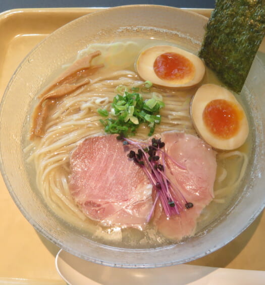 POPUPラーメン　中華蕎麦 三藤 冷たい貝塩中華そば