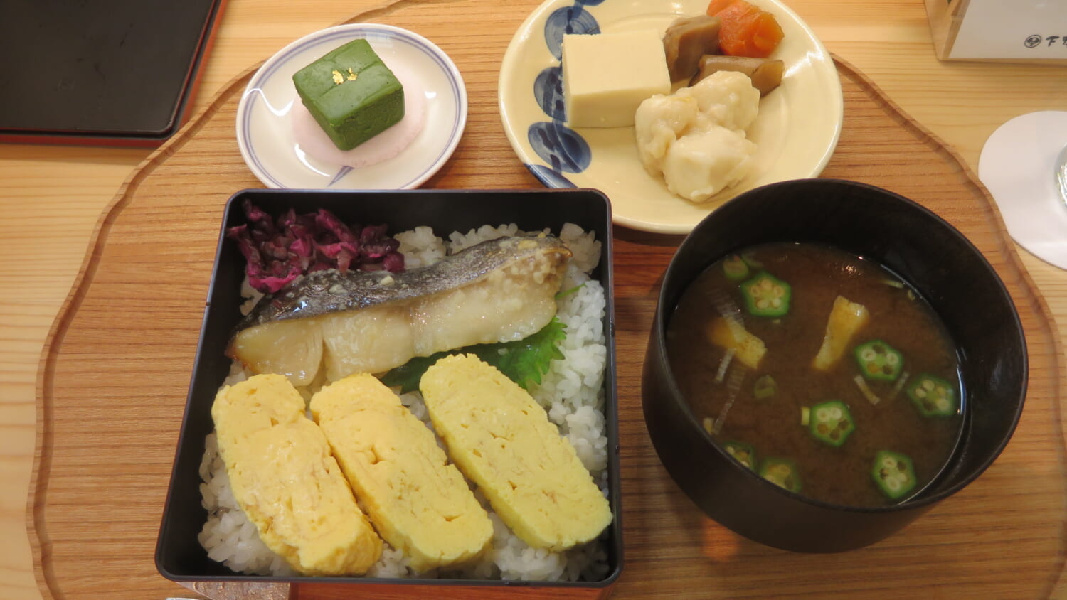 下鴨茶寮＠松屋　西京焼き重 銀だら