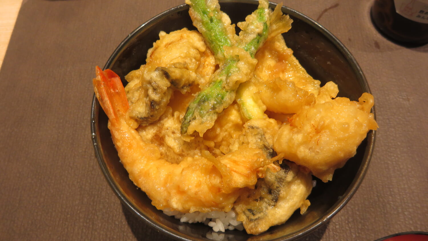 天ぷら天翔　天丼