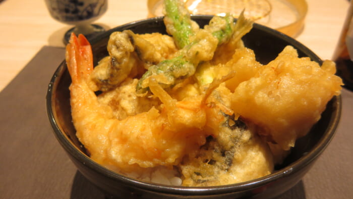 天ぷら天翔　天丼