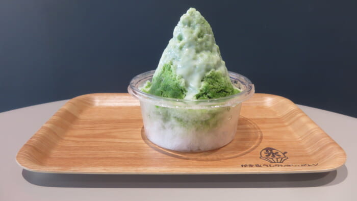 かき氷コレクション・バトン 登泉堂　宇治ミルク