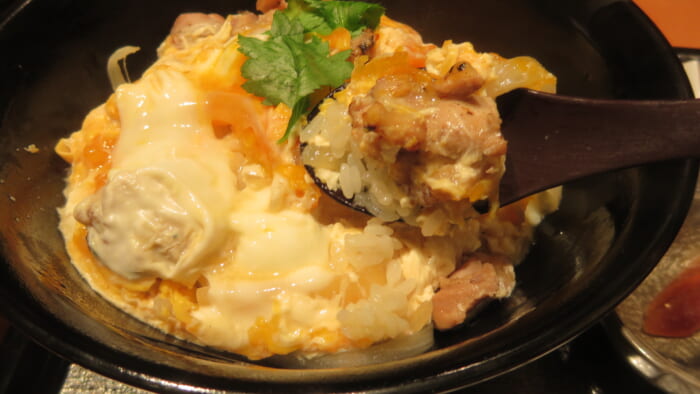 名古屋コーチン一鳳＠三越　名物 炭焼き親子丼膳