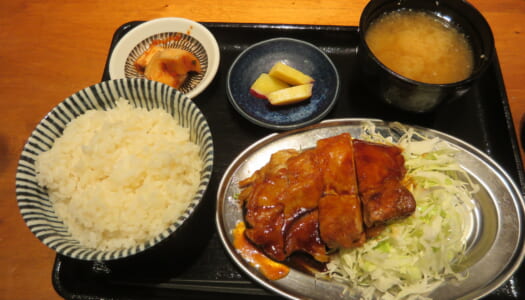 銀座　キッチンシン・トミー　トリテキ定食