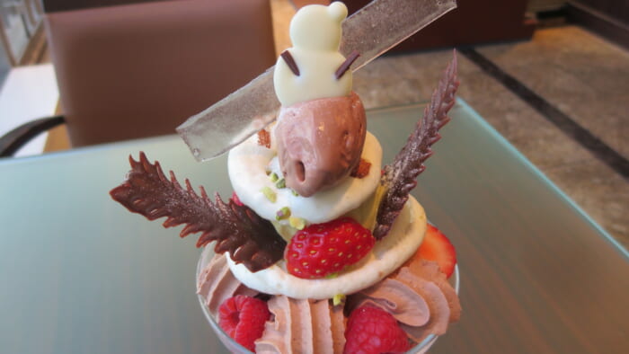 ショコラティエ　パレドオール　パフェパレドオール　イヴェール