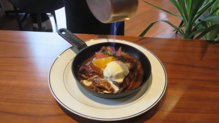 パンとエスプレッソとGINZA LOUNGE フレンチシュゼット・オランジュ