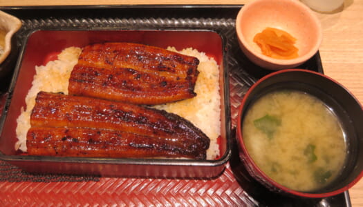 銀座　大戸屋　鹿児島産うな重 | 生さんまの炭火焼き定食