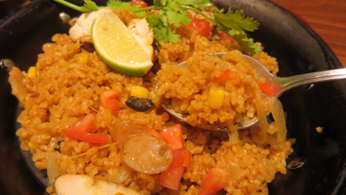 San Antonio TEX-MEX　チキンジャンバラヤ