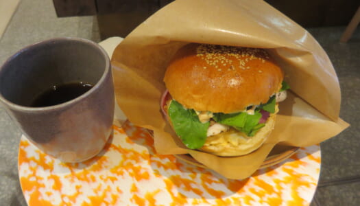 有楽町　Single O　TOKYO BAE ROLLベーコン＆エッグ、SPECIAL TAP COFFEE