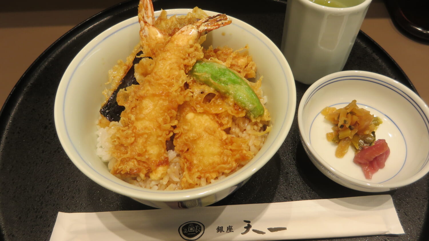 天一＠松屋　天丼 竹