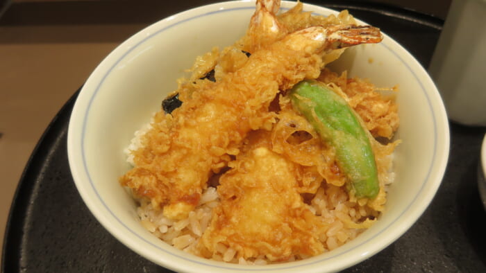 天一＠松屋　天丼 竹