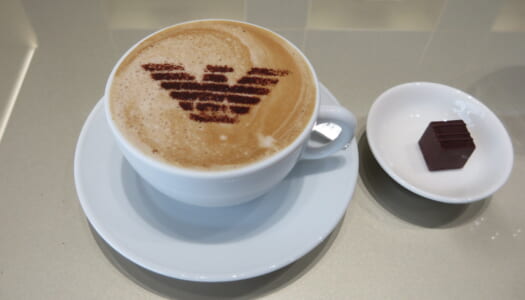 銀座　EMPORIO ARMANI CAFFÈ　アルマーニカフェ