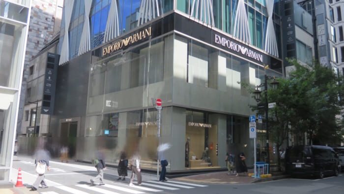 EMPORIO ARMANI CAFFÈ　外観