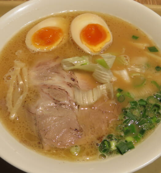 POPUPラーメン　麺屋 菜々兵衛 鶏白湯味玉つき