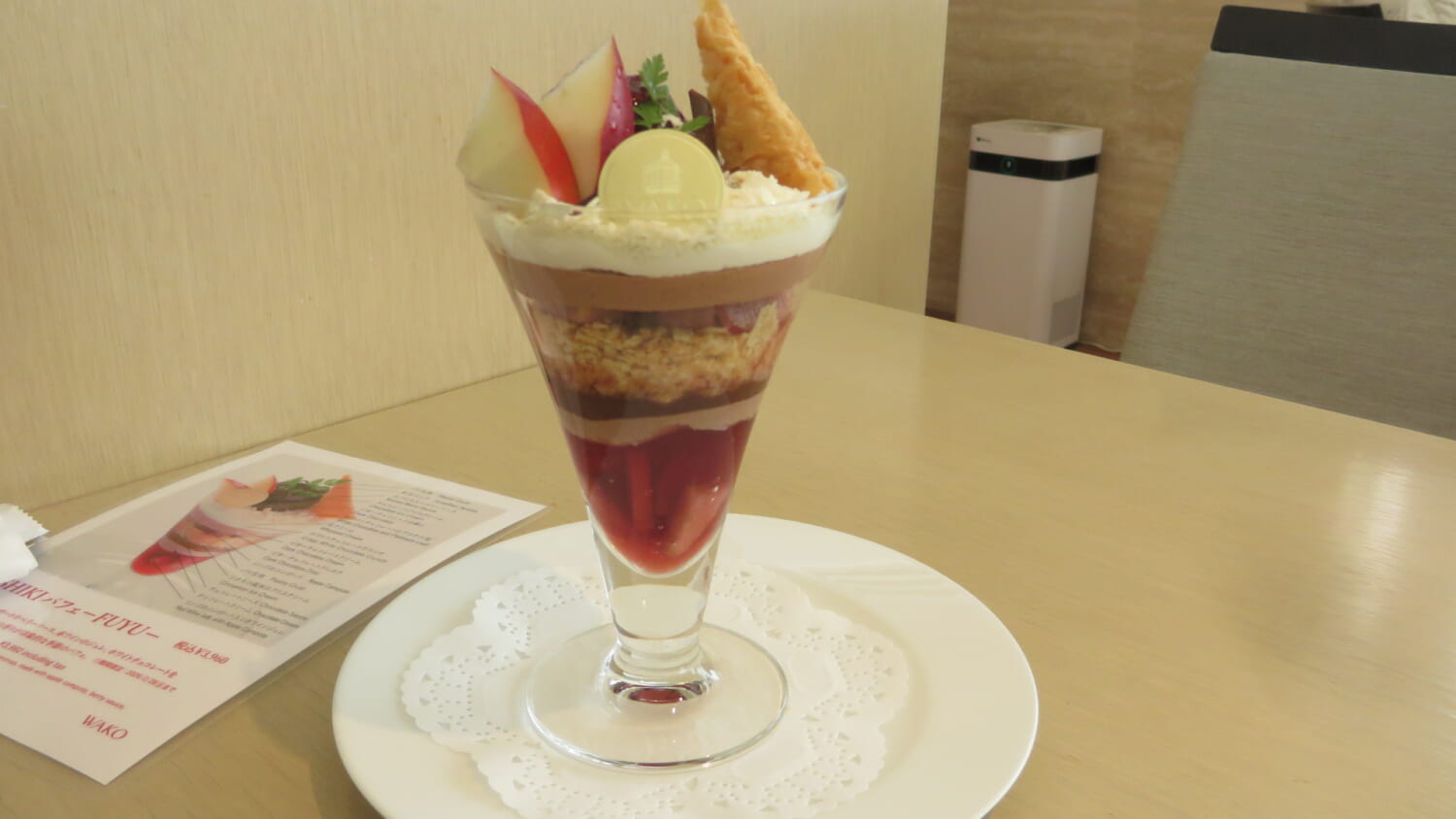 和光アネックス ティーサロン　SHIKIパフェ-FUYU-