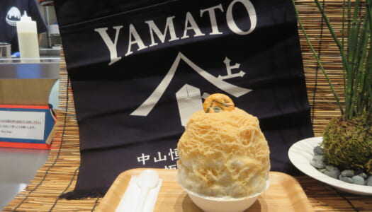 八重洲　かき氷コレクション・バトン ヤマト屋　草加せんべいモンブラン