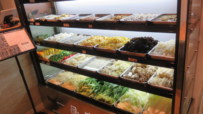 一品麻辣湯　具材