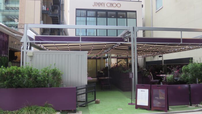 JIMMY CHOO Street Café Ginza　外観