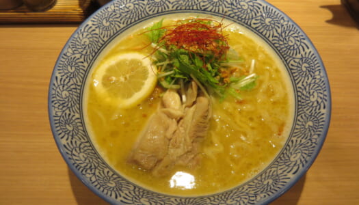 京橋　麺屋NOBUNAGA　濃厚鶏白湯NOBUNAGAラーメン