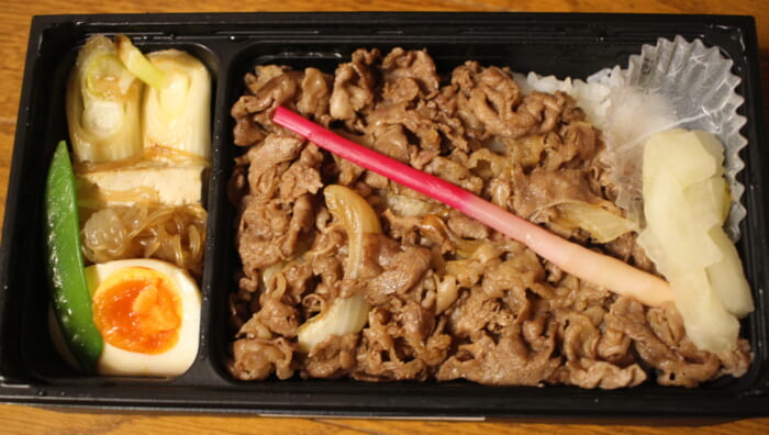 十石@松屋 あか牛のすき焼き弁当