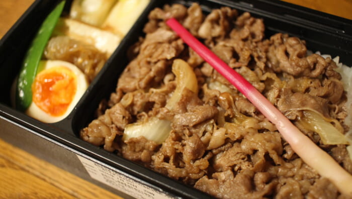 十石@松屋 あか牛のすき焼き弁当