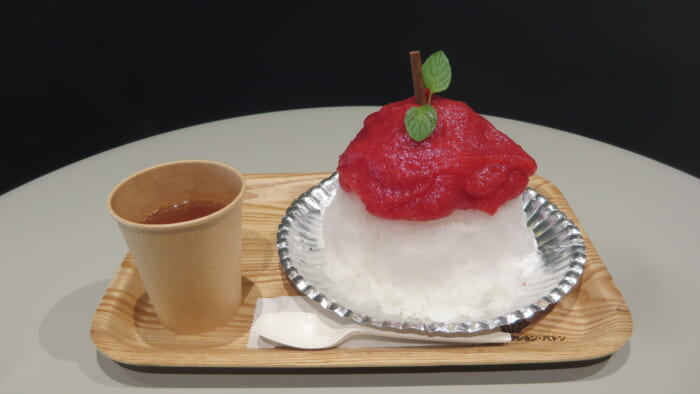 かき氷コレクション・バトン なみへい　赤りんご