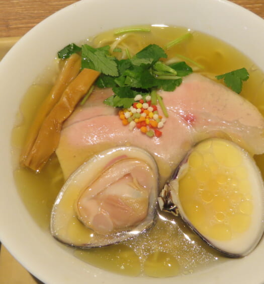 POPUPラーメン らぁめん登里勝 大はまぐり塩らぁめん