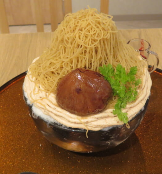 雪見堂　２種の和栗モンブランプレミアム