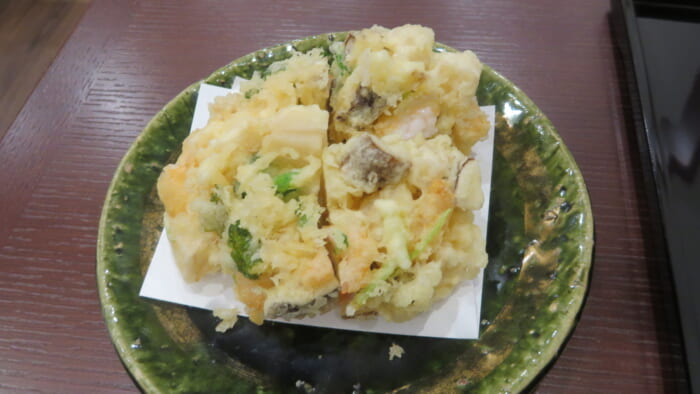 木挽そば　かき揚