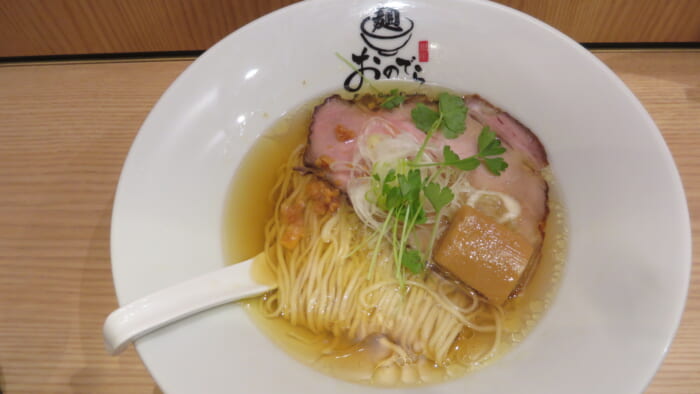 麺 銀座おのでら 東銀座店 塩ラーメン