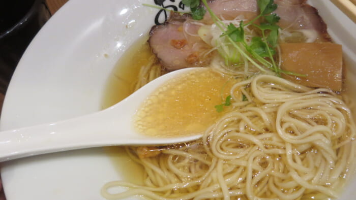 麺 銀座おのでら 東銀座店 塩ラーメン