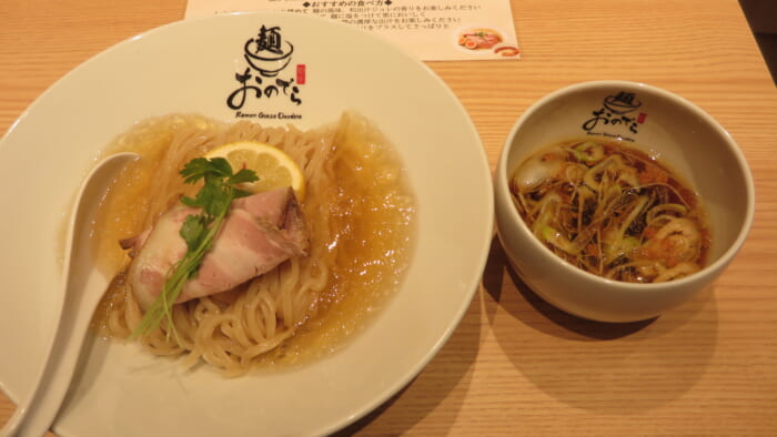 麺 銀座おのでら 東銀座店　つけ麺