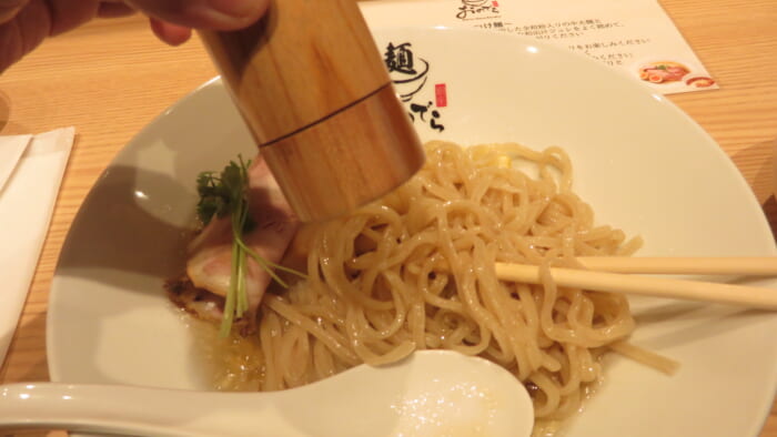 麺 銀座おのでら 東銀座店　つけ麺