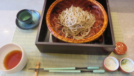 銀座　蕎麦悠　せいろ