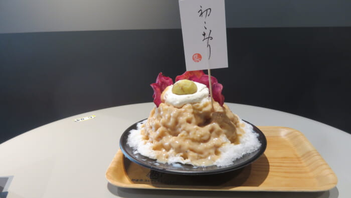 かき氷コレクション・バトン ハチコオリ 西明寺栗