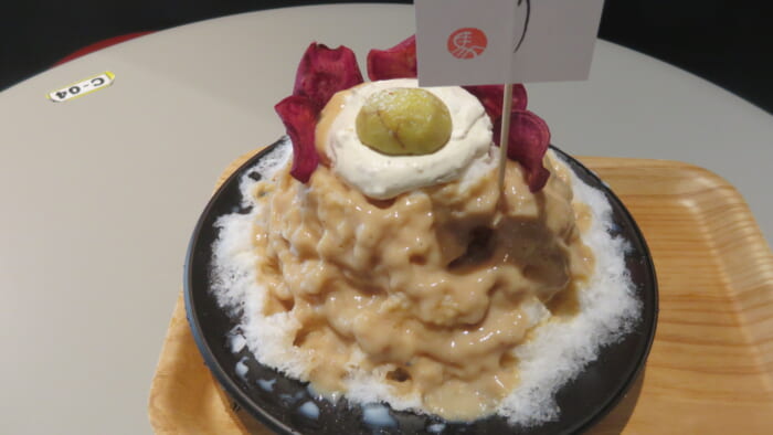 かき氷コレクション・バトン ハチコオリ 西明寺栗