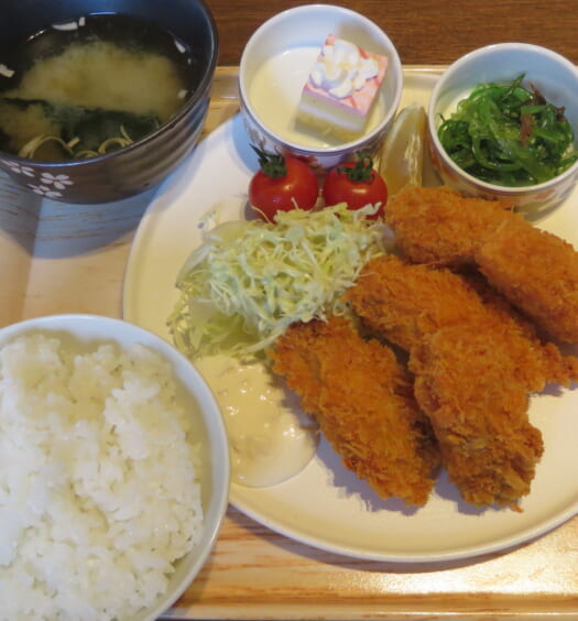 姫島 カキフライ定食