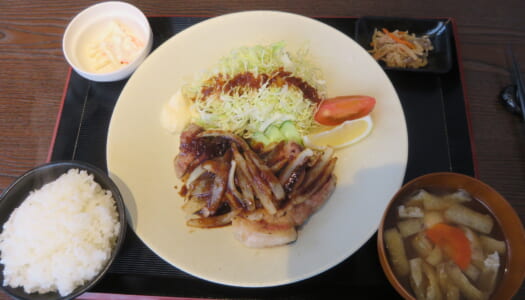 銀座　JP Shabu-Shabu　JAPANX厚切り生姜焼き