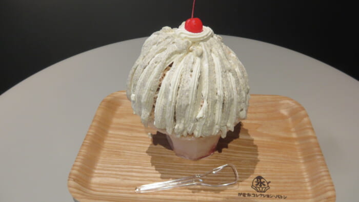 かき氷コレクション・バトン 水菓子屋 ロイヤルミルクティー
