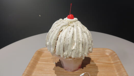 八重洲　かき氷コレクション・バトン 水菓子屋　ロイヤルミルクティー