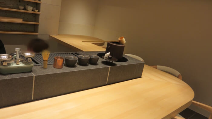 赤坂おぎ乃 和甘　イートイン席