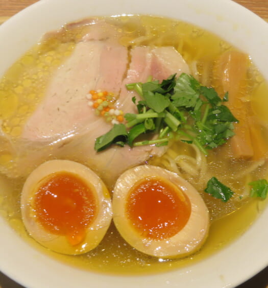 POPUPラーメン　らぁめん登里勝 淡麗塩らぁめん