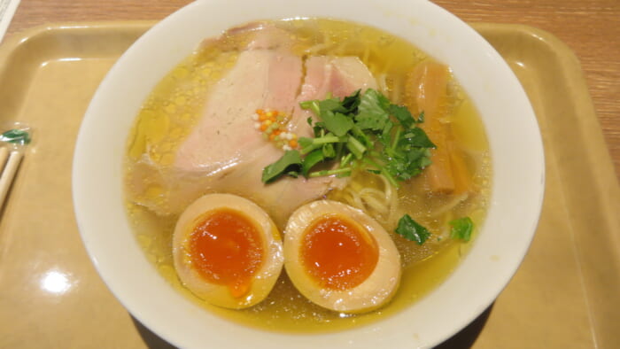 POPUPラーメン　らぁめん登里勝 淡麗塩らぁめん