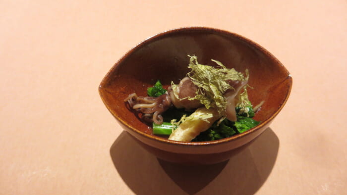 鉄板焼 炎　先付け