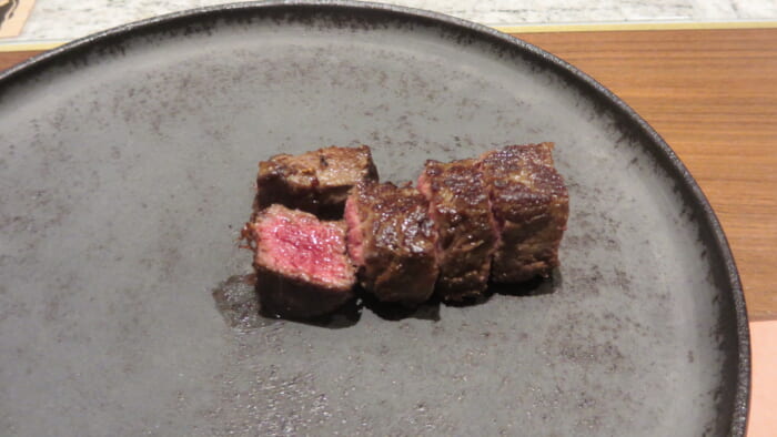 鉄板焼 炎　ステーキ