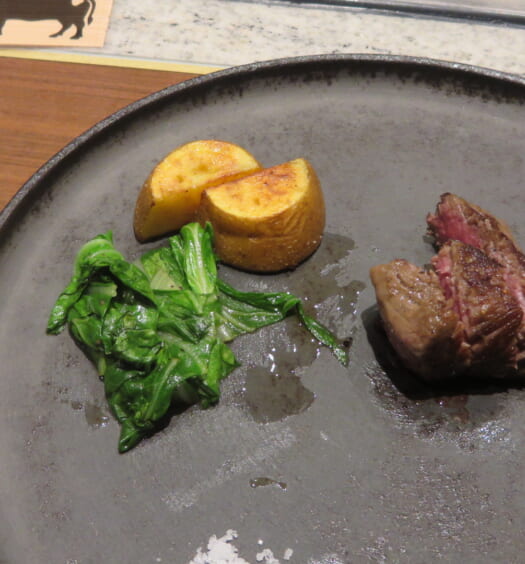 鉄板焼 炎　ステーキ