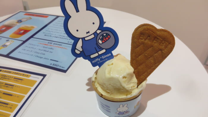 ミッフィーと​めぐる​ かわいくて​ おいしい​ お店＠松屋　BABBIジェラート