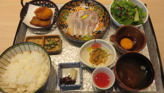 京橋　和食日和 おさけと　宇和島流 鯛めし膳